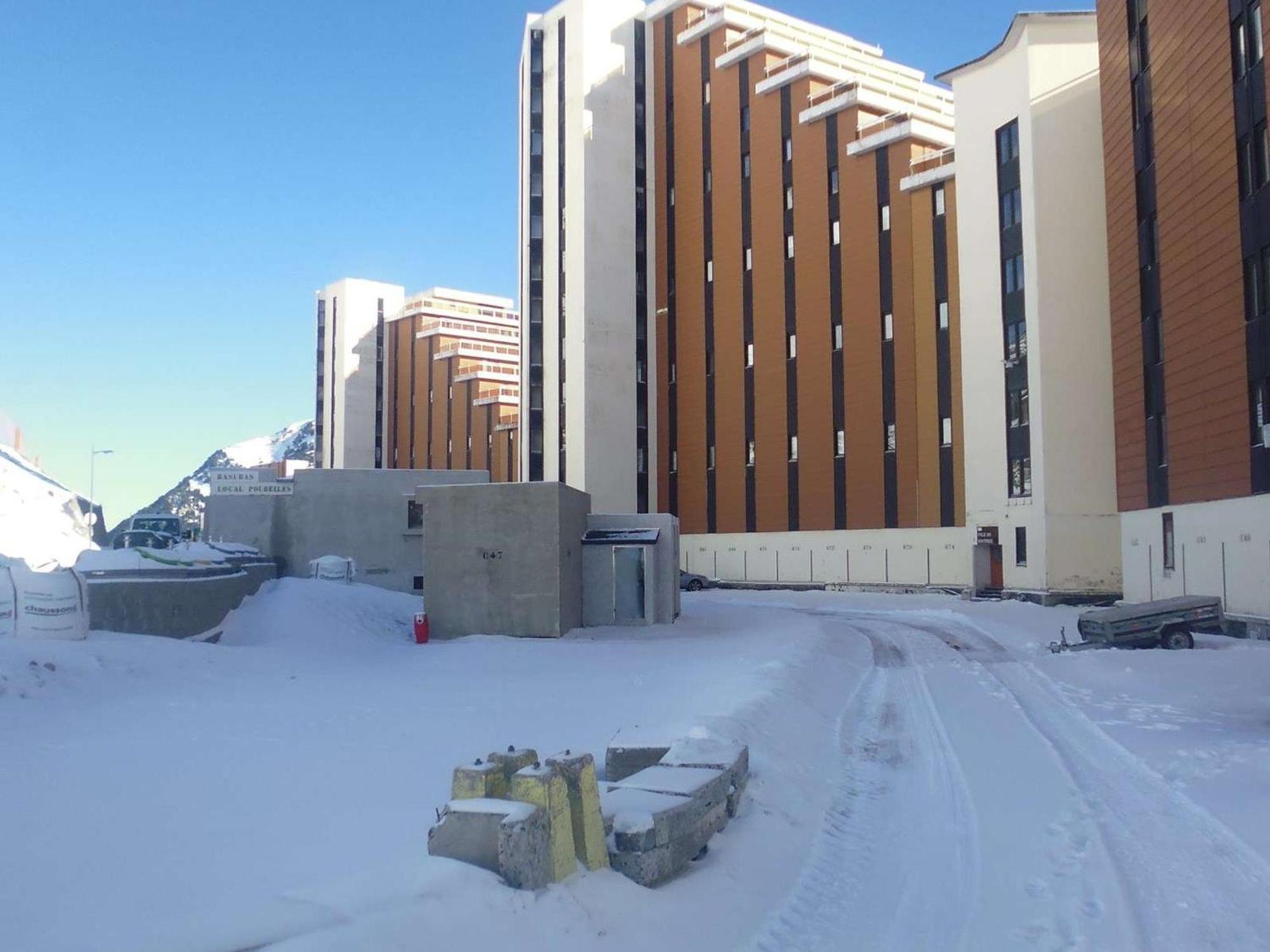 Studio Cabine 4 Pers Avec Balcon Face Aux Pistes - La Mongie - Fr-1-404-166 Zewnętrze zdjęcie